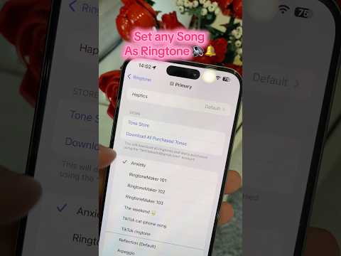 How to Set ANY Song as RINGTONE on iPhone (Easy)