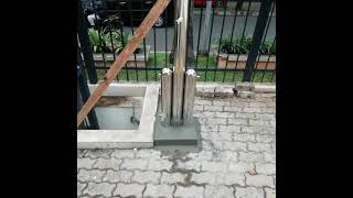 Tiang Bendera Bahan Stainless Steel Kualitas Premium