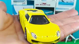 UNBOXING BEST PLANES: Boeing 737 787 777 Airbus A380 330 350 Hong Kong Porsche USA INDIA models