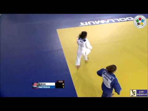 Judo 2013 Grand Prix Miami: Bleier (USA) - Dmitrieva (RUS) [-78kg] bronze