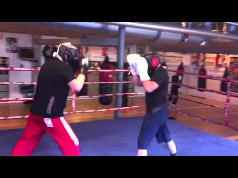 Rudy Markussen sparring 22-01-2011