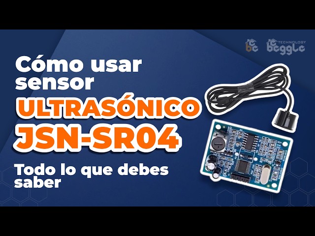 Vídeo relacionado con ARCELI JSN-SR04T Módulo de medición ultrasónico integrado, sensor de estacionamiento, módulo de sensor ultrasónico aplicable para evitar obstáculos, control automático, detección de objetos, control