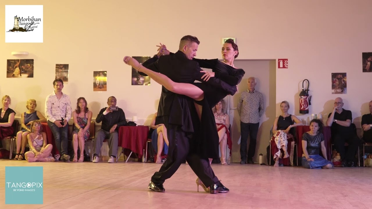 MORBIHAN TANGO FESTIVAL '24 - El Gato & Elvira Lambo dance Astor Piazzolla - Introducción del ángel