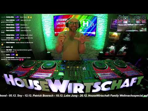 HouseWirtschaft Livestream - Richard im Studio spielt House Music