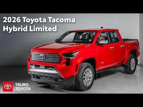 2026 Toyota Tacoma 4x4 Double Cab Auto SB Hybrid in Red for sale at Truro Toyota in Truro, NS