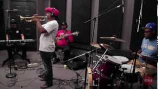 Kermit Ruffins "When the Saints Go Marching In" Live at KDHX 7/25/13