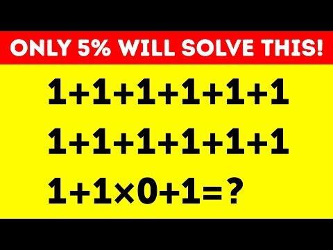 25 MATH RIDDLES TO BOOST YOUR BRAIN POWER