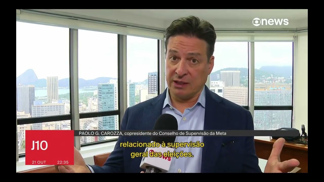 Copresidente do Oversight Board fala sobre moderação de conteúdo nas eleições