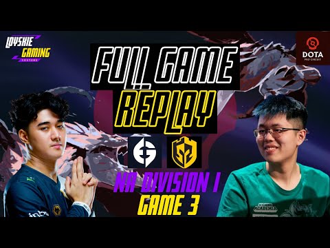 EVIL GENIUSES vs BLACK N YELLOW Full Game Replay Game 3 | DPC NA DIVISION 1 WINTER TOUR 2021/ 2022