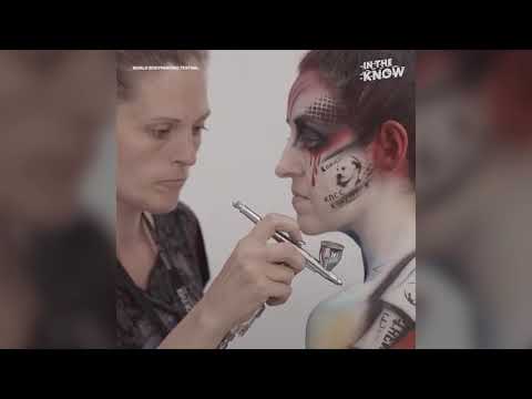 The world’s largest bodypainting festival attracts thousands