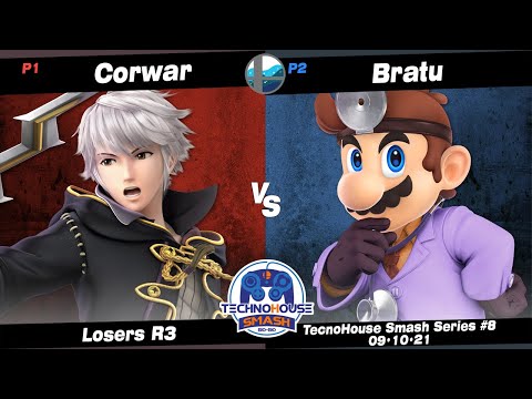 TecnoHouse 2021 #8: ZK | Corwar (Robin) vs UDEC | Bratu (Dr. Mario) - Losers R3