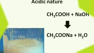 Chemistry - Important Carbon Compound- Ethanoic Acid - Carbon Compounds - Part 11 - English