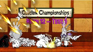 Battle Cats - Catclaw Championships - Rank 12 - Test 1