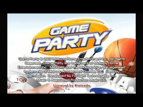 Game Party Wii Playthrough - Beer Pong