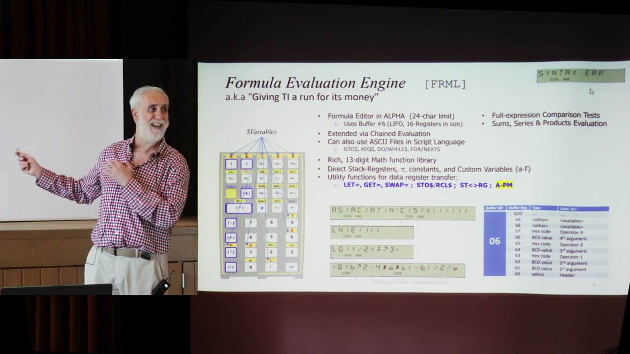 Allschwil 2022: Towards HP-41 Visual FOCAL++ (Ángel Martin)