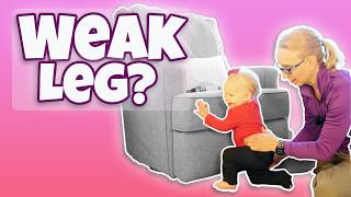 Not Using One Leg to Pull to Stand? Try This 👶🏻⬆️ | Baby PT #30