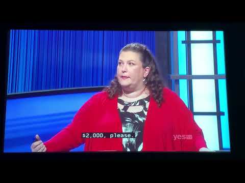 Jeopardy, Tyler Rhode Day 4 - 1st Daily Double (11/1/21)