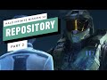 Halo Infinite Legendary Campaign Walkthrough - Mission 12: Repository Part 2 [4K/60FPS]