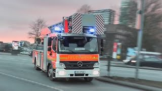 preview picture of video '[NEUE DL(A)K] Löschzug BF Hamburg F22 Berliner Tor (HD)'