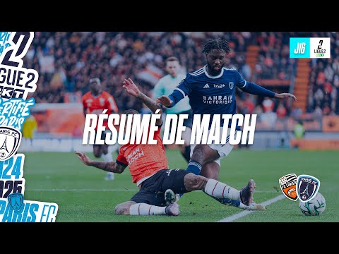 J16 - FC Lorient vs Paris FC [2-0] : le résumé vidéo !