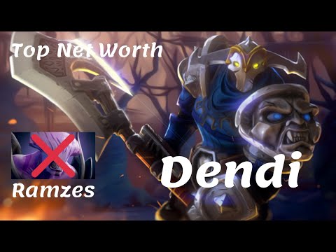 Dendi Sven - Versus Ramzes (smurf 2) Faceless Void Fast Farm Full Gameplay Dota 2 Patch 7.22e