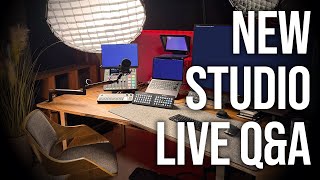 Live from the New Studio: Q&A and Behind the Scenes (It’s Still a Mess!)