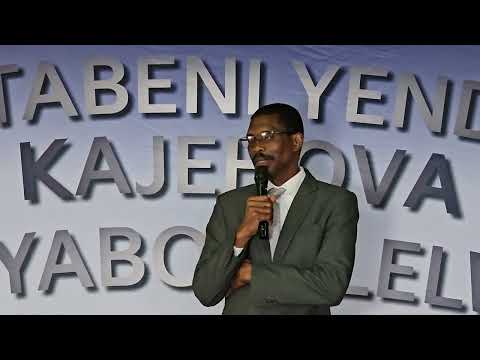 Rev Dr HA Mthembu Greeting @ Duff's Rd Hall ENtabeni: 23/08/2025: UJESU KRISTU UYINKOSI