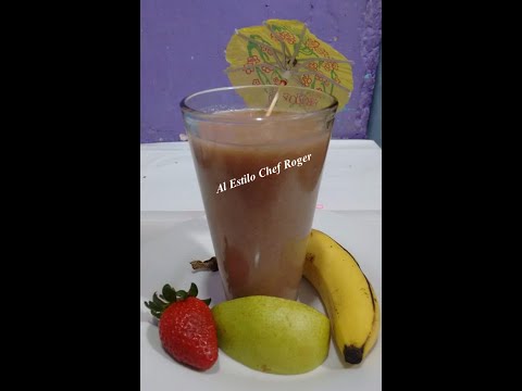 JUGO ANTIESTRES, Receta #192, jugoterapia Video