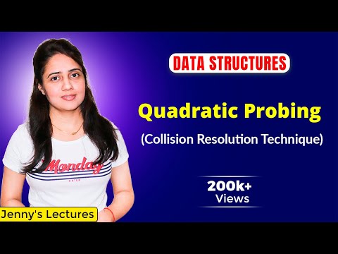 8.2 Hashing - Quadratic Probing | Collision Resolution Technique | Data structures and algorithms