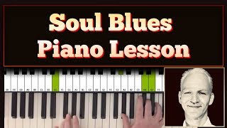 Soul Piano Lesson -  learn licks in the style of Ray Charles