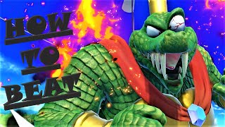 How to Beat King K.  Rool -- Smash Bros Ultimate