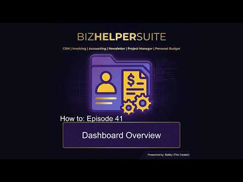 Dashboard & Overview