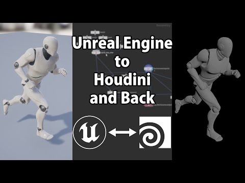 Unreal Character to Houdini and Back Again