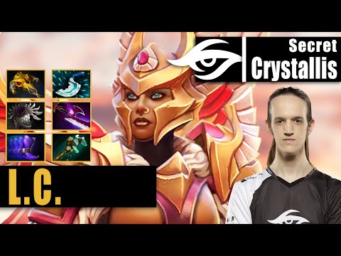 Legion Commander Safelane | Secret.Crystallis | WEIRD CARRY FOR TI FINAL | 7.32c Gameplay Highlight