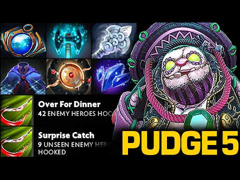 68-Minute Match of Non-Stop Hooking | Pos 5 Pudge | Pudge Official