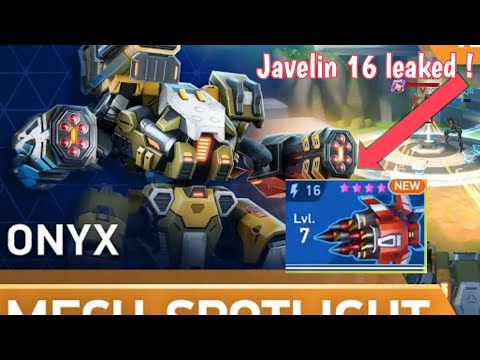 javelin 16 leaks!! by MECH ARENA OFFICIALS