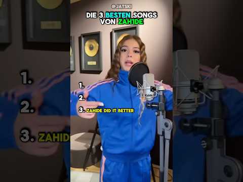 Die 3 BESTEN Songs von ZAH1DE! 🤩 #fy #zahide #zah1de