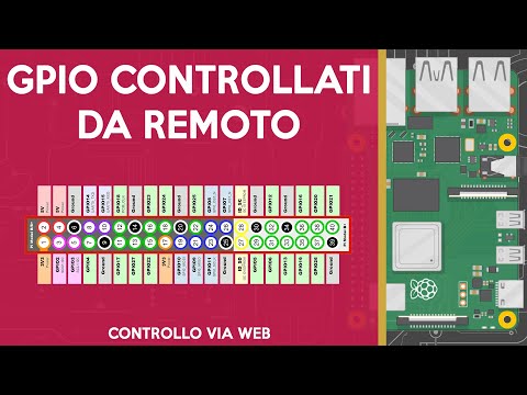 Controllare da Remoto i GPIO di Raspberry Pi 3/4