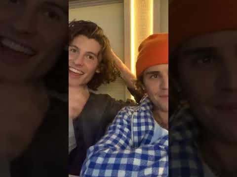 Justin Bieber + Shawn Mendes Instagram IG Live 11/19/2020