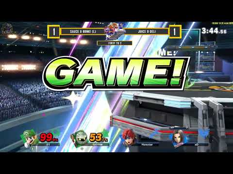 Regular Bairs #380 - SSBU Doubles - Grand Finals - SAUCE & BONK! vs. Deli & Juice