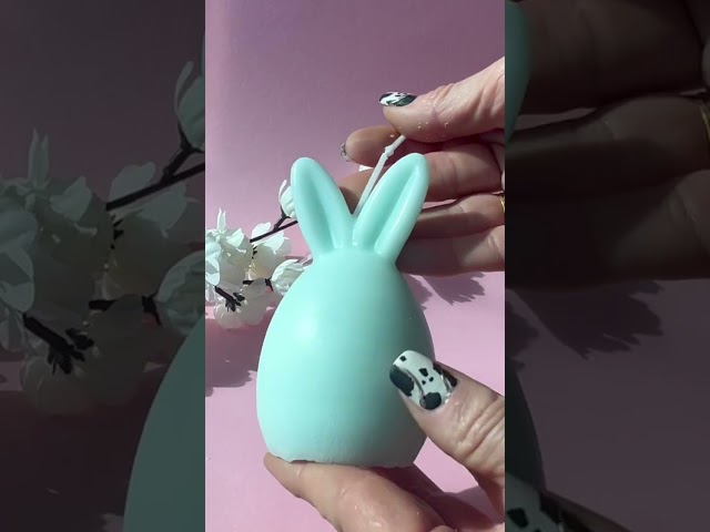 Vídeo relacionado con 2 Piezas Moldes de silicona de conejo de Pascua, Moldes de Fundición de Velas de Conejo Pascua, Moldes Reutilizables para Velas de Conejo, 3D Cone-jo Molde de Silicona para Hacer Vela-s Jabones