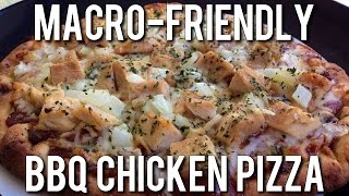 BODYBUILDING BBQ CHICKEN PIZZA