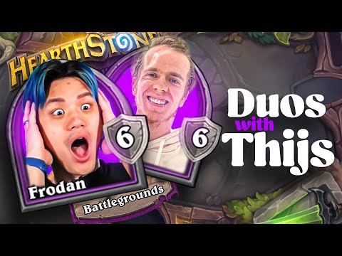 I Tried the New Duo Mode vs Pros in Battlegrounds Ft.Thijs