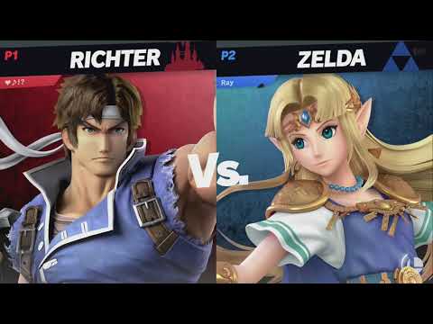 Rush (Richter) Vs Ray (Inkling/Zelda) : Tidalwave #6 Winners Semis