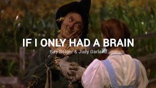 The Wizard of Oz - If I Only Had a Brain (LYRICS)