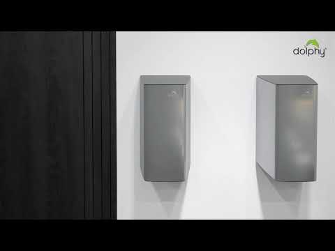 Dolphy-dahd0056 gray 1000 w ss brushless hand dryer, 8, 220 ...