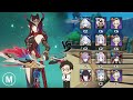 BIS Chasca Teams DPS Comparison Luna IV Genshin Impact