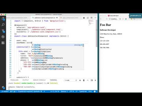 Angular 6 Basics 13 - Passing inputs to components