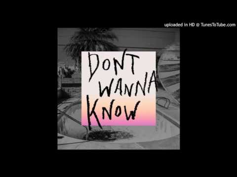J Rukkus - Dont Wanna Know Remix