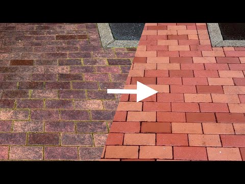 YouTube｜インターロッキングブロックの高圧洗浄